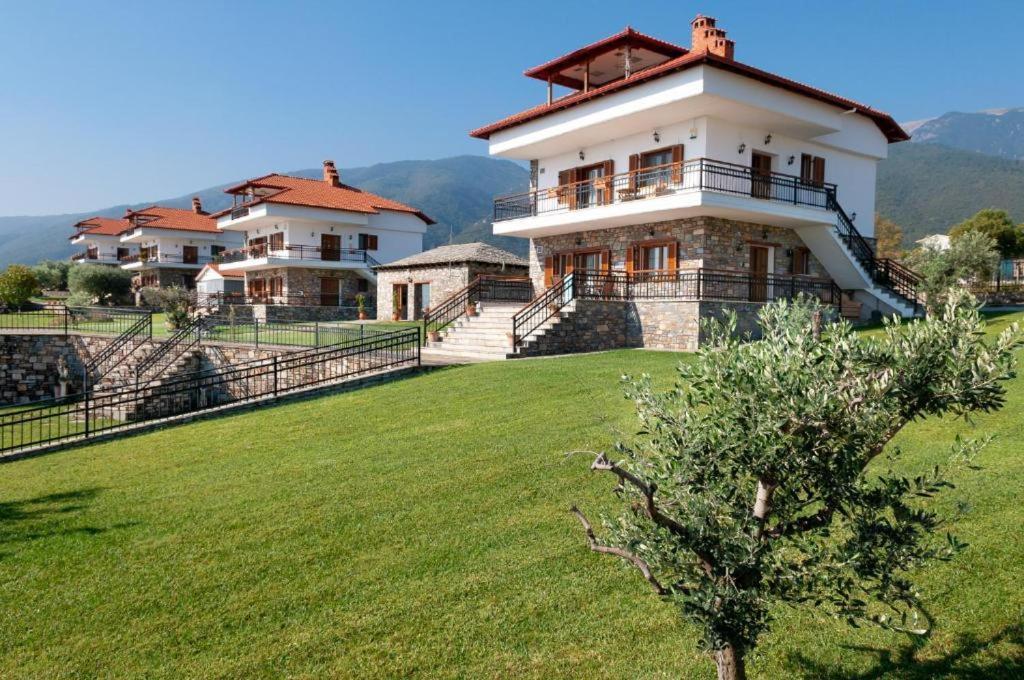 Olympus Pantheon Luxury Villas Leptokaryá Extérieur photo