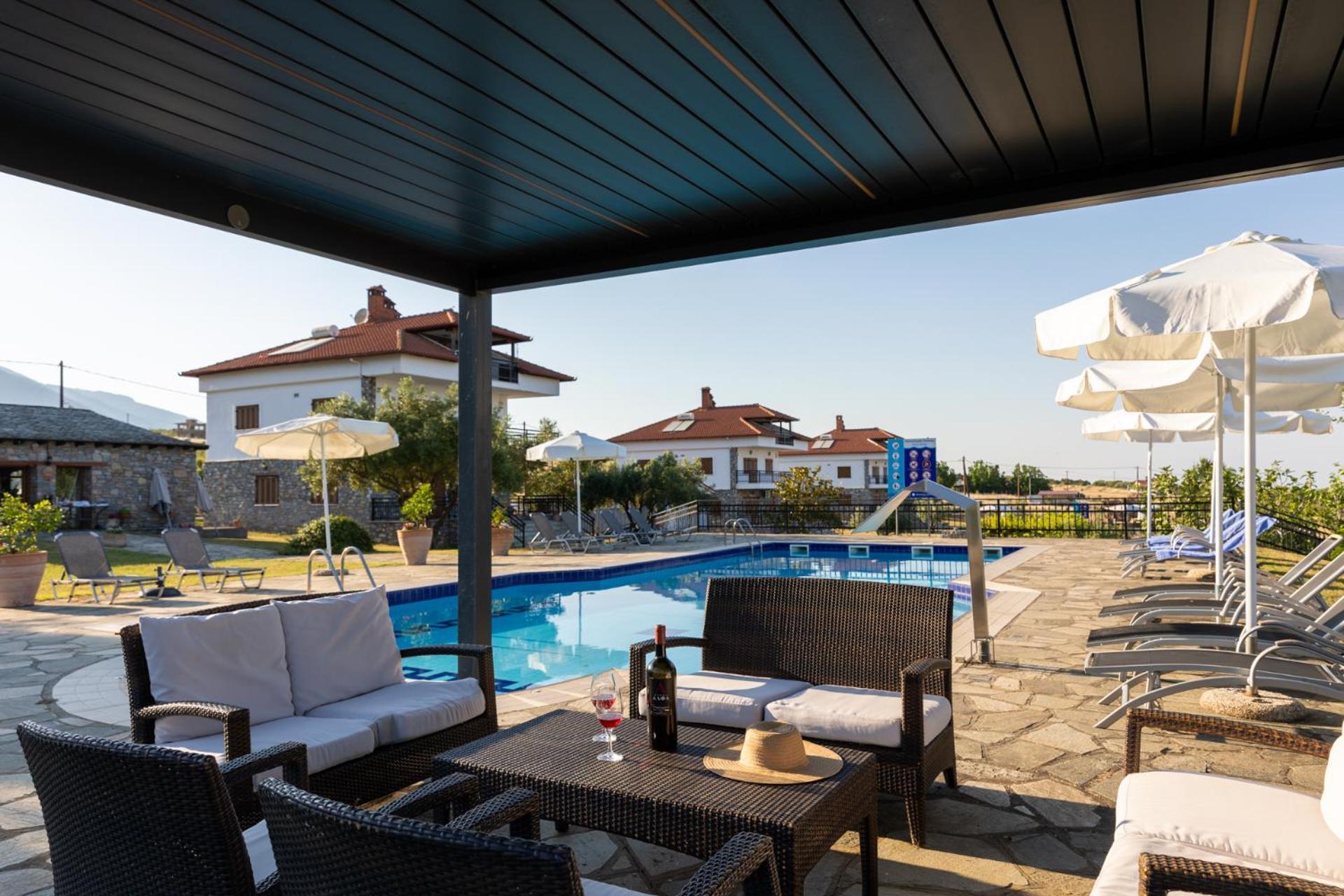 Olympus Pantheon Luxury Villas Leptokaryá Extérieur photo