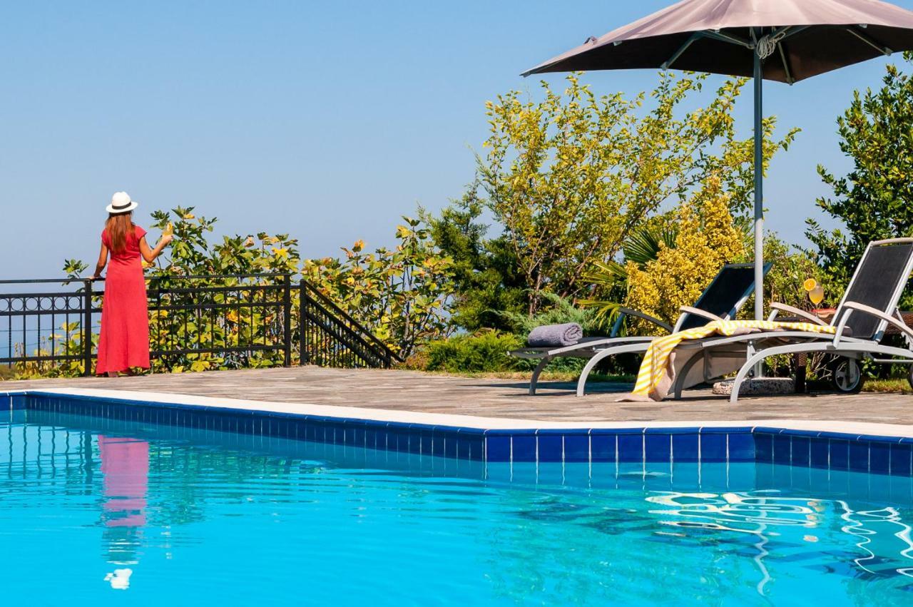 Olympus Pantheon Luxury Villas Leptokaryá Extérieur photo